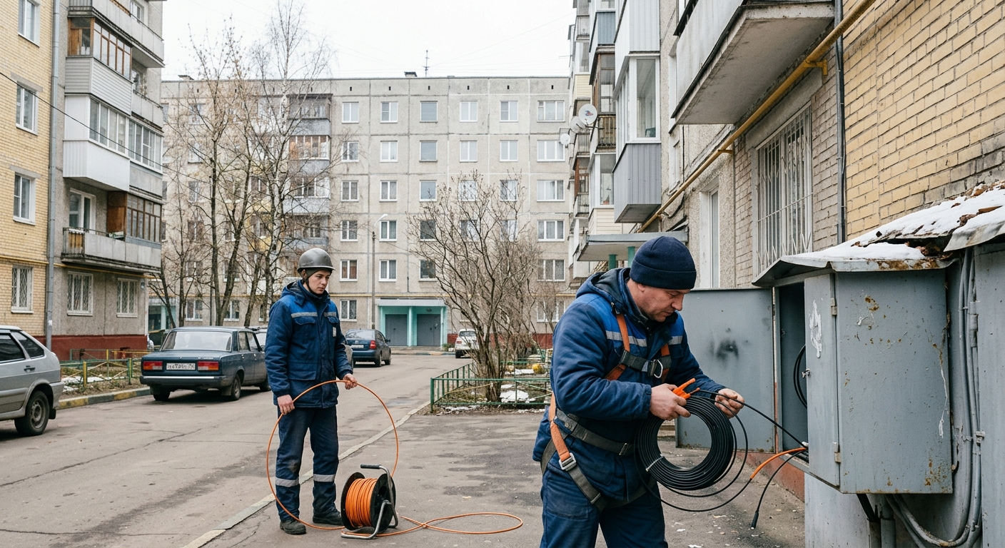 Высокоскоростной интернет в Бабушкине от ООО Бвана — оптоволоконное подключение для дома и бизнеса